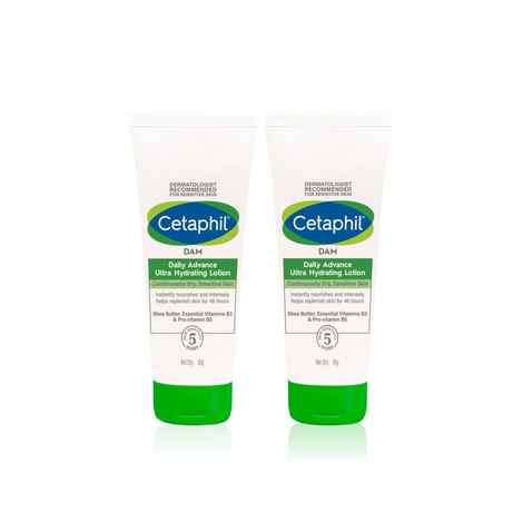 Buy Cetaphil Daily Advance Ultra Hydrating Lotion (30 g) - Pack of 2 - Purplle