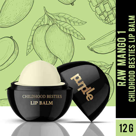 Buy Purplle Childhood Besties Lip Balm with SPF, Raw Mango 1 (12 g) - Purplle