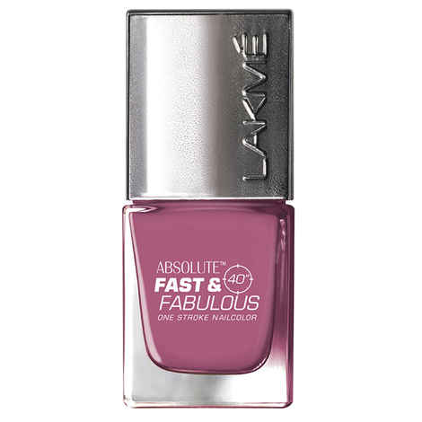 Buy Lakme Fast & Fabulous Wicked Pink Nail Polish 22 (10 ml) - Purplle