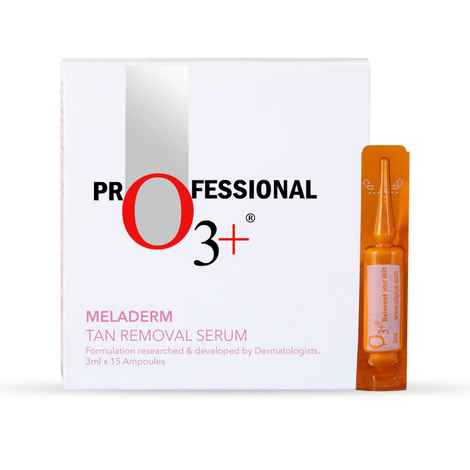Buy O3+ Meladerm Tan Removal Serum - 3g x 15 Ampoules - Purplle