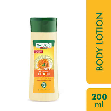 Buy Nature's Essence Nourishing Body Lotion Almond & Honey (200 ml) - Purplle