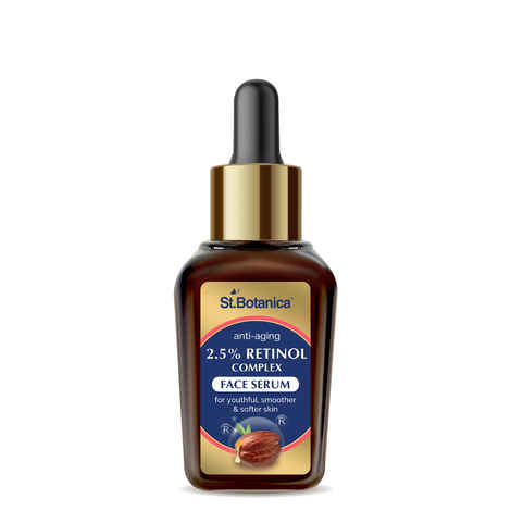 Buy St.Botanica Retinol 2.5% + E & Hyaluronic Acid Facial Serum 20 ml - Purplle