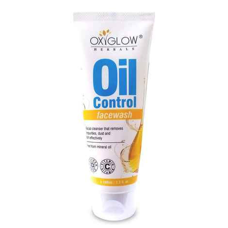 Buy OxyGlow Herbals Anti- Acne Oil Control Face Wash|Restores pH balance| Deeply Cleanses & Removes Bacteria-100 ml,Pack of 1 - Purplle