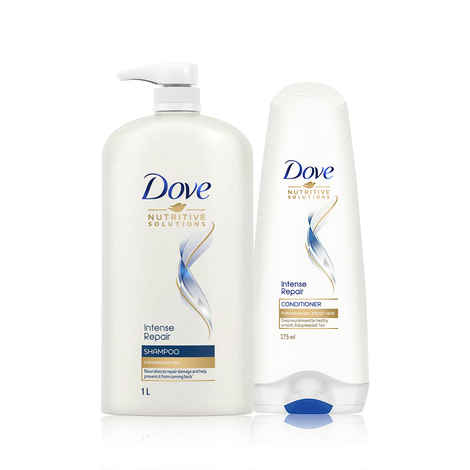 Buy Dove Intense Repair Shampoo and Conditioner Combo Combo of 2 - Purplle