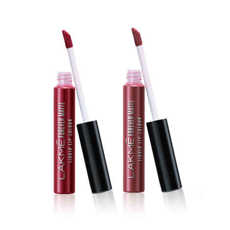 Buy Lakme Forever Matte Lipstick Combo Combo of 2 - Purplle