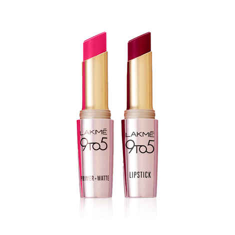 Buy Lakme 9TO5 Lip Color Combo - Combo of 2 - Purplle