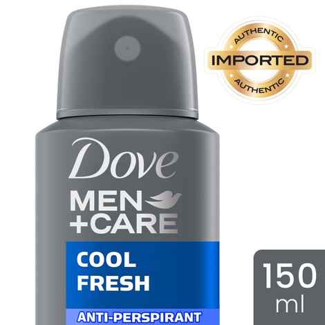 Dove Men+Care Cool Fresh Dry Spray Antiperspirant Deodorant (150 ml)