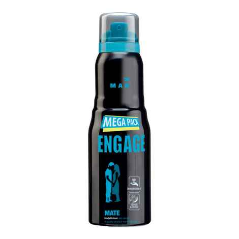 Buy Engage Mate Deodorant for Men, 220 ml Deo Body Spray - Purplle