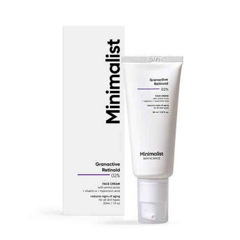 Buy Minimalist Granactive Retinoid 2% Face Cream, 30 ml - Purplle
