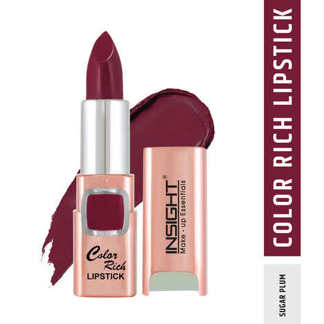 Buy Insight Color Rich Liptick (L-23)_Sugar Plum (Matte) - Purplle