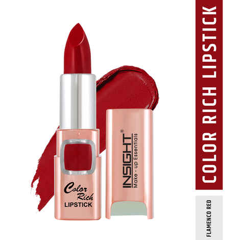 Buy Insight Color Rich Liptick (L-23)_Flamenco Red (Matte) - Purplle