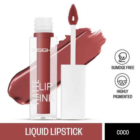Buy Insight Cosmetics Matte Lip Ink(Lg-43)_Coco - Purplle