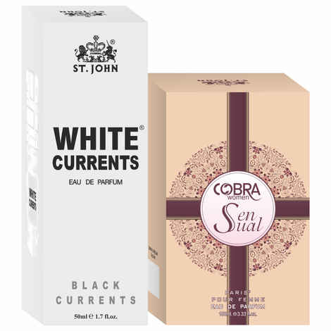 Buy St John Cobra Sensual 100 ml & White Current 50 ml Body Perfume Combo Gift Pack Eau de Parfum - 150 ml (For Men & Women) - Purplle
