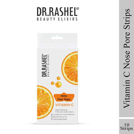 Buy Dr.Rashel Vitamin C Nose Pore Strips Deep Cleansing (10 Strips) - Purplle