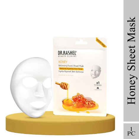 Buy Dr.Rashel Honey Balancing Facial Sheet Mask Suitable For All Skin Type 1 Pc - Purplle