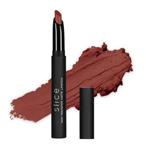 Buy C2P Pro Slice Non Transfer Matte Lipstick - Claire 127 1.7 gm - Purplle