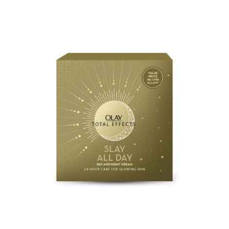 Buy Olay Total Effects Day Cream + Olay Total Effects Night Cream - Slay All Day Pack(100gm) Colour : Size : - Purplle