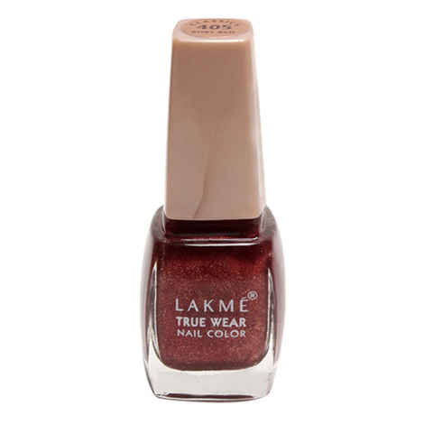 Buy Lakme True Wear Nail Color Ruby Red Shade 405 (9 ml) - Purplle