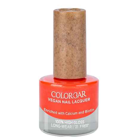 Buy Colorbar Vegan Nail Lacquer - Lady in Red - 8 ml - Purplle