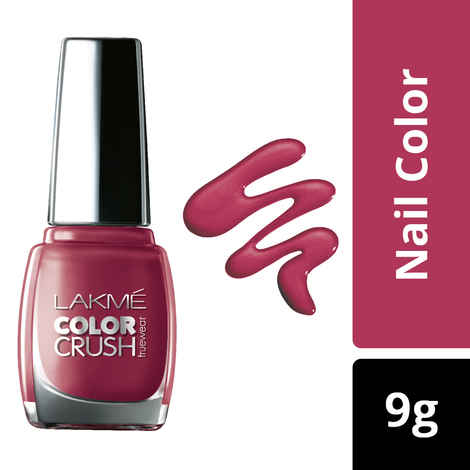 Buy Lakme True Wear Color Crush Nail Color Reds 22 (9 ml) - Purplle