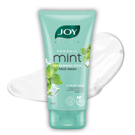 Buy Joy Revivify Organic Refreshing Cool Mint Face Wash (150 ml) - Purplle
