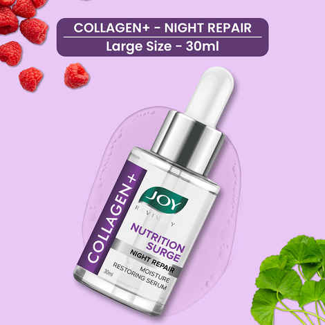 Joy Revivify Collagen+ Nutrition Surge Night Repair Moisture Restoring Face Serum 30 ml