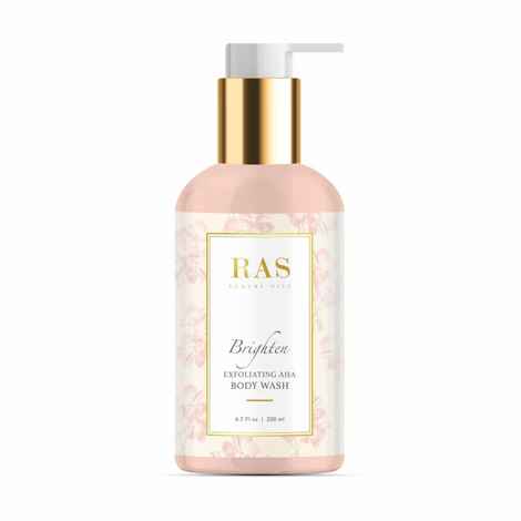 Buy RAS Luxury Oils Brighten Exfoliating Body Wash (200 ml) - Purplle