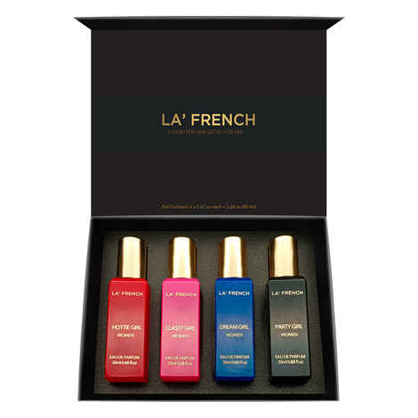 Buy La French Party Girl Luxury Perfume Gift Set for Diwali - Gift for Women 80 ml - Purplle