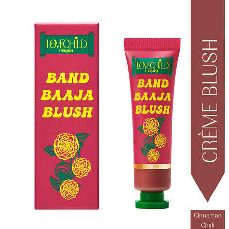 Buy LoveChild Masaba - Band Baaja Blush - 04 Cinnamon Choli (Rustic Orange) 1 Pc - Purplle