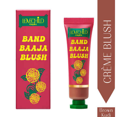Buy LoveChild Masaba - Band Baaja Blush - 05 Brown Kudi (Brown) 1 Pc - Purplle