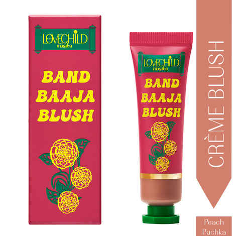 Buy LoveChild Masaba - Band Baaja Blush - 06 Peach Puchka (Peach Nude) 1 Pc - Purplle