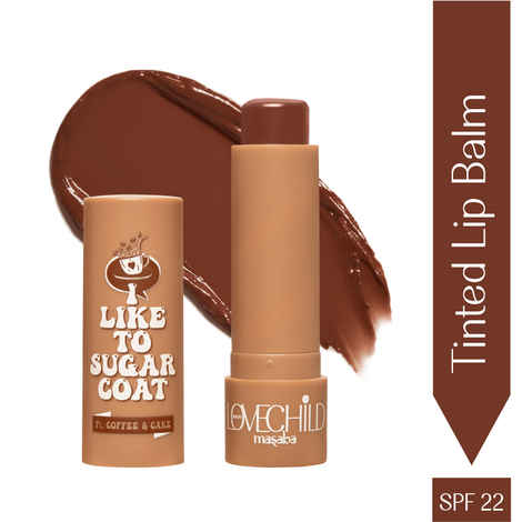 Buy LoveChild Masaba - I like to Sugar Coat' Ft. Coffee & Cake Lip Balm 1 Pc - Purplle