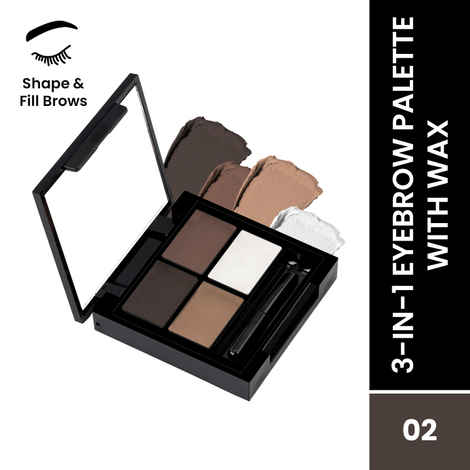 Buy Swiss Beauty Shape My Brows! Eyebrow Palette 02 (5 gm) - Purplle