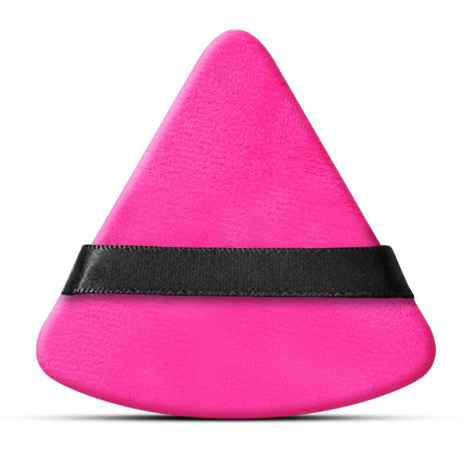 Buy MATRA Triangle Powder Puff - Soft Pizza Puff Makeup Sponge Pad for Powder, Foundation, Compact Cream & Concealer - Cosmetic Finger Puff Blender - Purplle