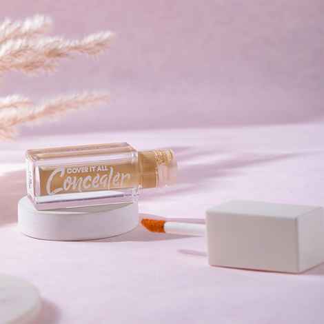 Buy Cuffs N Lashes Cover It All Liquid Concealer, Custard-05 - 6 ml - Purplle