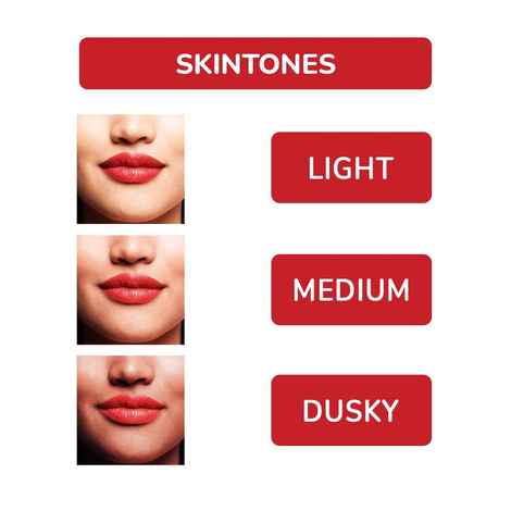Buy Mattlook Freebie Lip Makeup Temptation Liquid Matte Lipstick, Blood Red, (5 ml) - Purplle