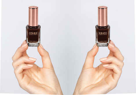 Buy Oshea Herbals Nail Enamel 01 Berry Dark 10Milliliters pack of 2 - Purplle