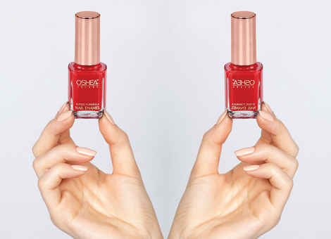 Buy Oshea HerbalsNail Enamel 10 Peach Mart 10Milliliters pack of 2 - Purplle