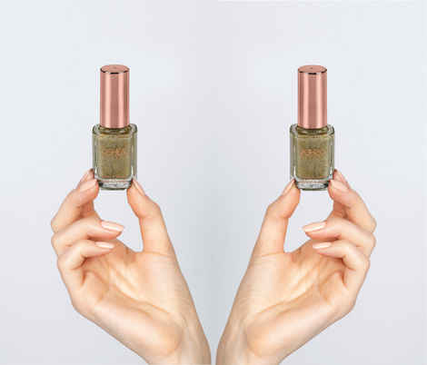 Buy Oshea HerbalsNail Enamel 17 Silver Diamond 10Milliliters pack of 2 - Purplle