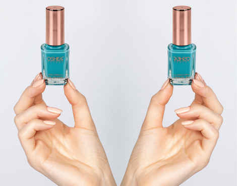 Buy Oshea HerbalsNail Enamel 22 Blue Touch 10Milliliters pack of 2 - Purplle