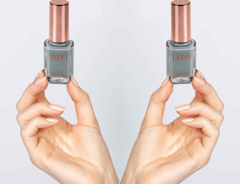 Buy Oshea HerbalsNail Enamel 27 Ash Grey 10Milliliters pack of 2 - Purplle