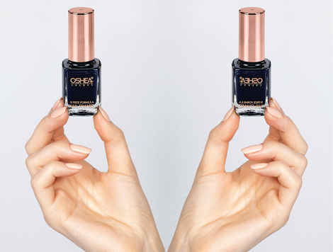 Buy Oshea HerbalsNail Enamel 29 Navy Blue 10Milliliters pack of 2 - Purplle