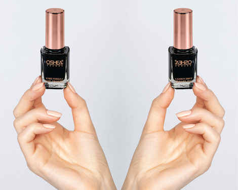 Buy Oshea HerbalsNail Enamel 30 Black Panther 10Milliliters pack of 2 - Purplle