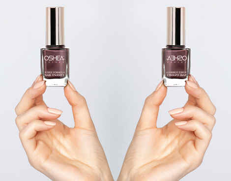 Buy Oshea HerbalsNail Enamel 51 RED RED WINE 10Milliliters pack of 2 - Purplle