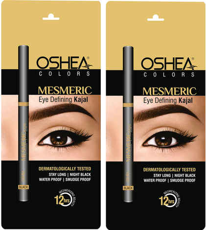Buy Oshea Herbals Mesmeric Eye Defining Kajal 0.3grams pack of 2 - Purplle
