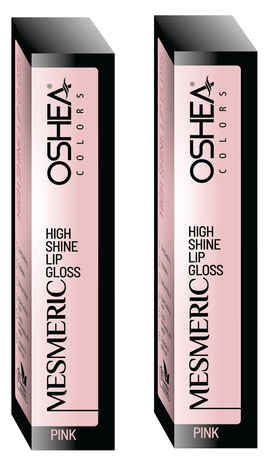 Buy OSHEA HERBALS Mesmeric High Shine Lip Gloss (Pink) pack of 2 - Purplle