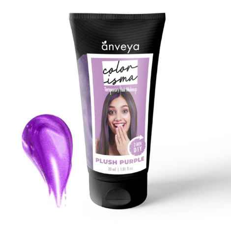 Buy Anveya Colorisma Plush Purple, 30 ml - Purplle