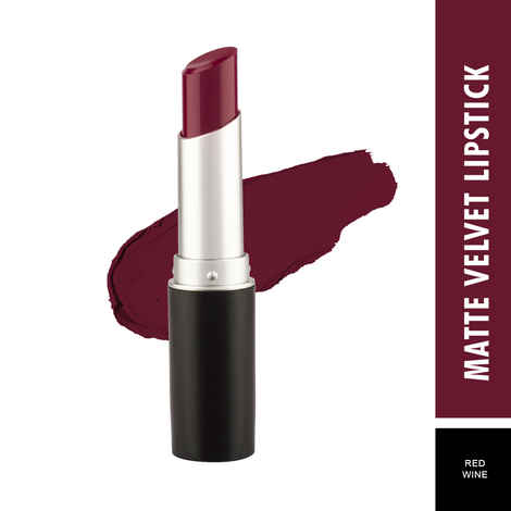 Buy Swiss Beauty Matte Smooth Velvet Lipstick - 324 - Red Wine - (3.2 gm) - Purplle
