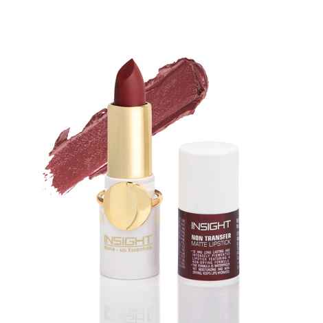 Buy INSIGHT Cosmetics Non Transfer Matte Lipstick (Ll-04)_09 Stormy - Purplle