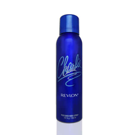 Buy Revlon Charlie Perfumed Body Spray - Blue 150 ml - Purplle